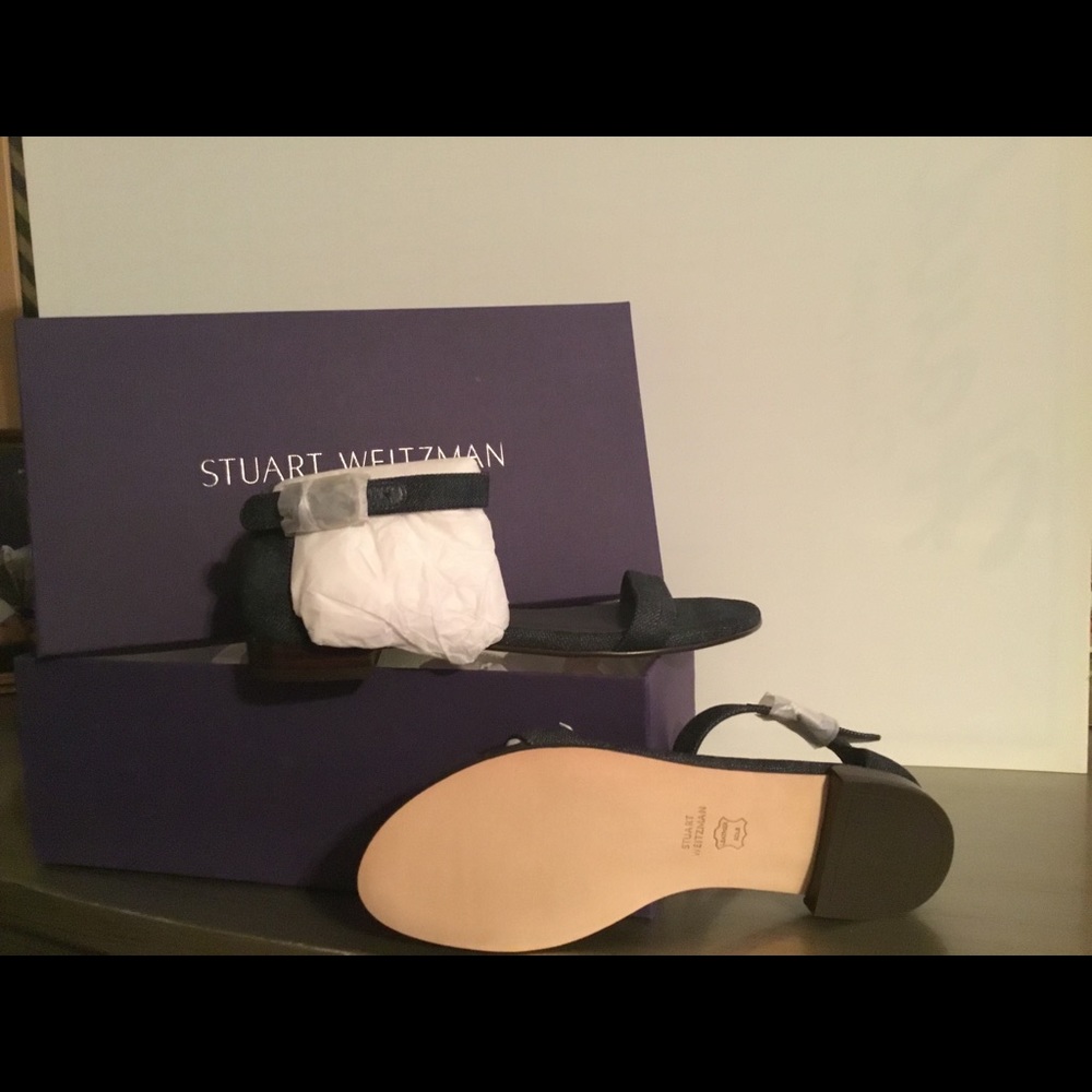 Stuart Weizman Denim Sandals